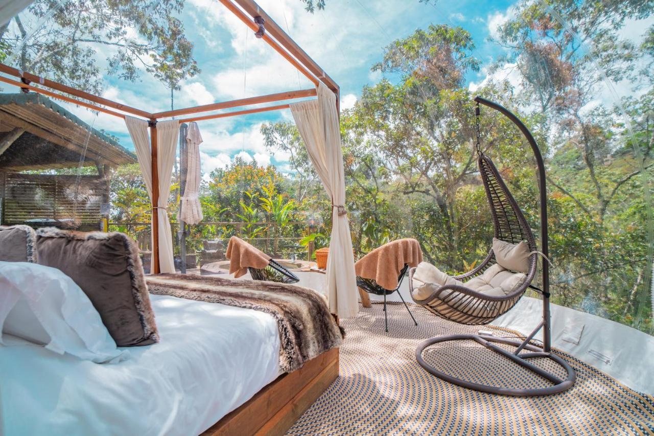 Bubblesky Glamping Guatape 호텔 외부 사진