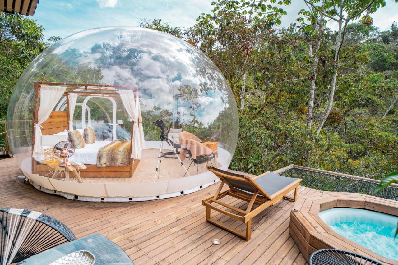 Bubblesky Glamping Guatape 호텔 외부 사진