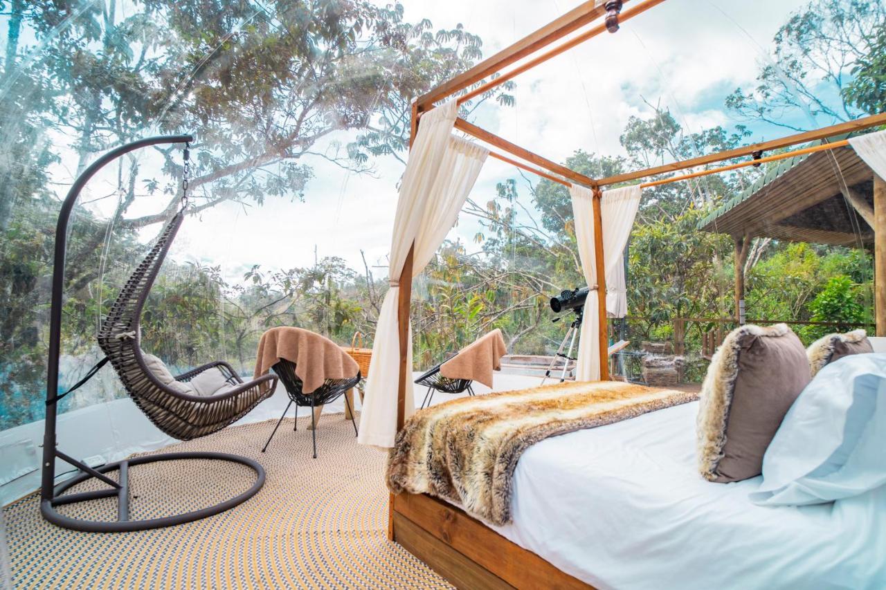 Bubblesky Glamping Guatape 호텔 외부 사진