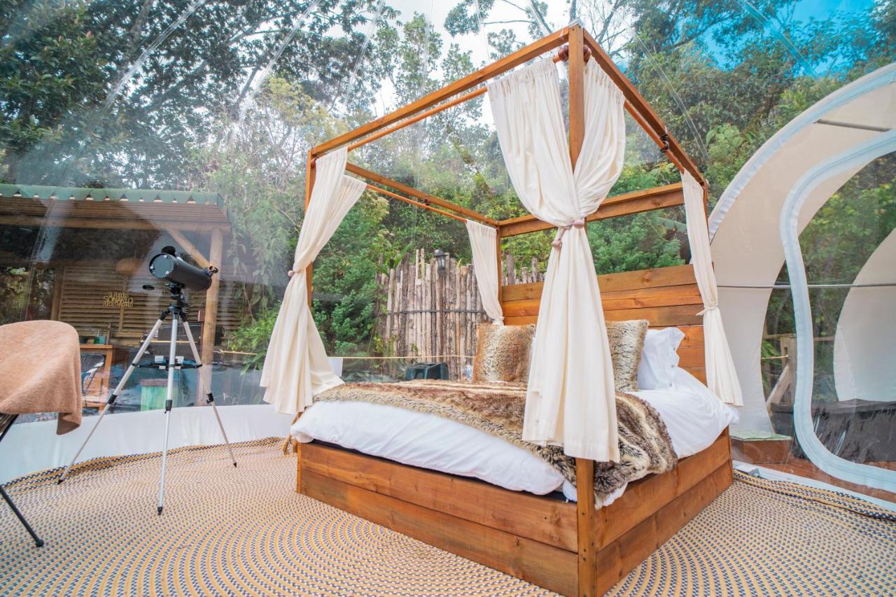 Bubblesky Glamping Guatape 호텔 외부 사진