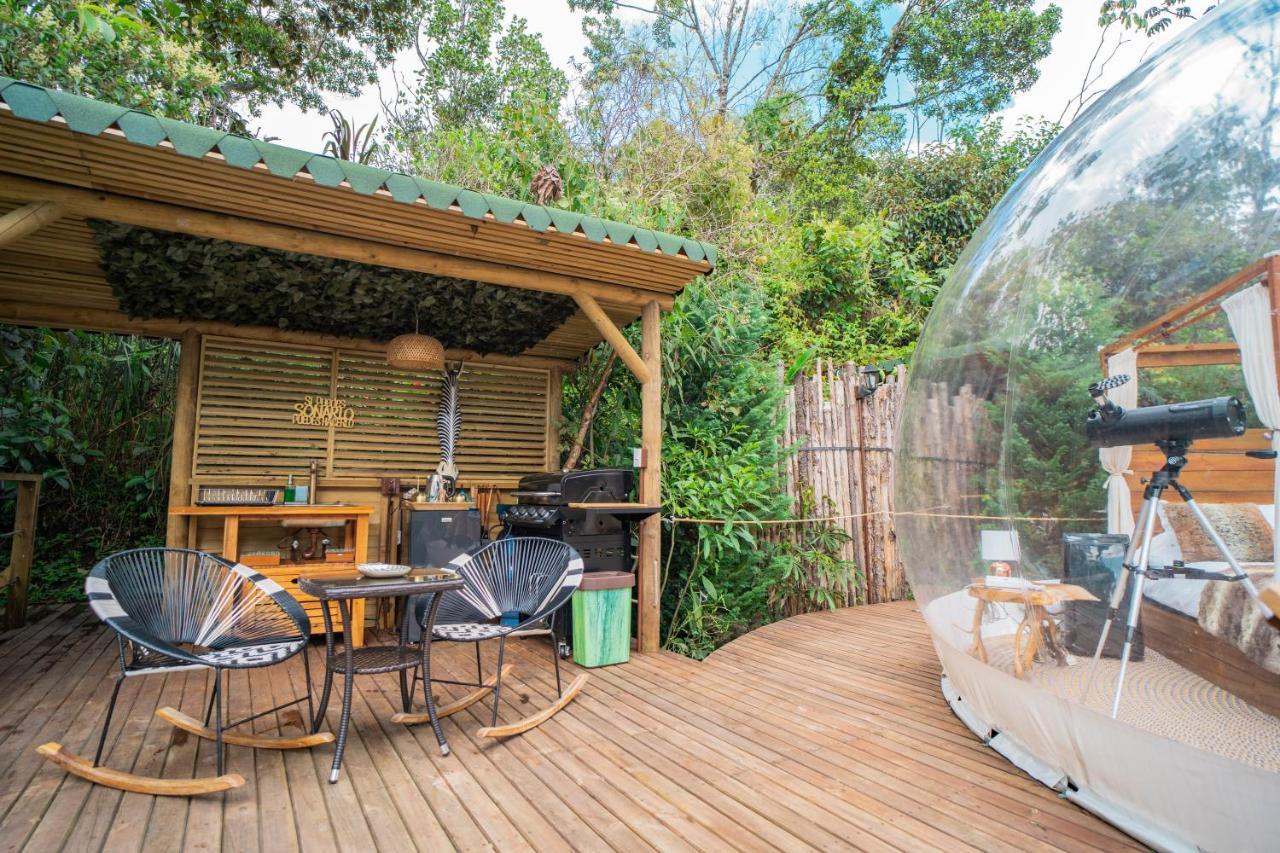 Bubblesky Glamping Guatape 호텔 외부 사진